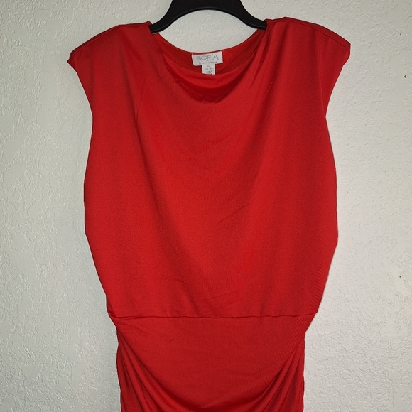 Sofia Jeans by Sofia Vergara Sleeveless Red  Dress Women’s Size XL - Picture 4 of 13